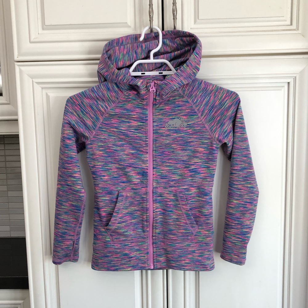 Roots girls full zip hoodie